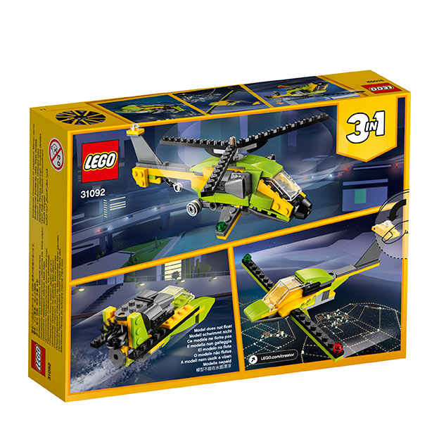 LEGO Creator 31092 Dobrodrustv s helikoptrou