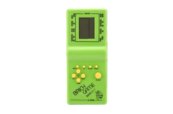  Digitální hra Brick Game Tetris hlavolam plast 18cm na baterie 