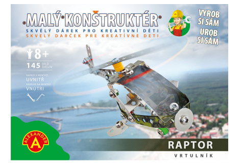 Malý konstruktér - Vrtulník Raptor