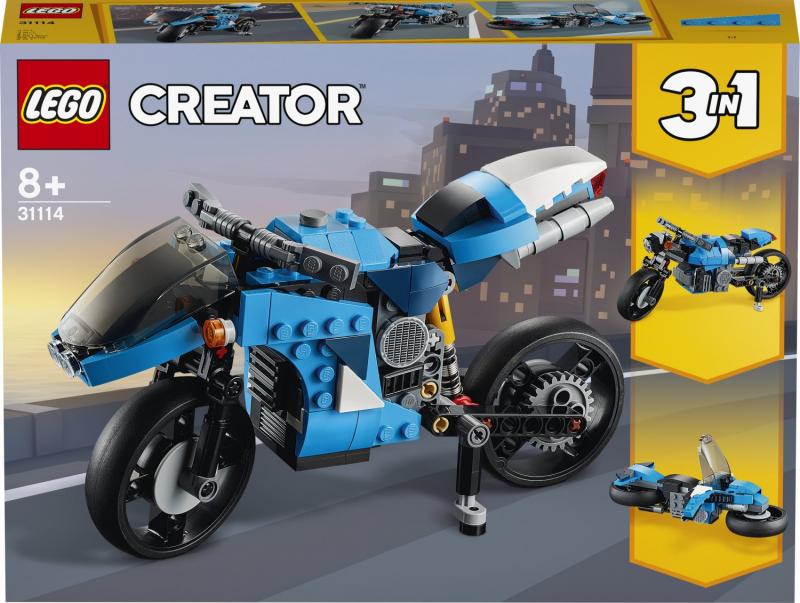 LEGO Creator 31114 Supermotorka - Kliknutm zobrazte detail obrzku.