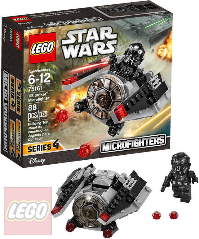 LEGO STAR WARS Mikrostíhačka TIE Striker 75161