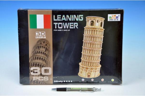 Skládanka Puzzle 3D Tower of Pisa - Kliknutím zobrazíte detail obrázku.