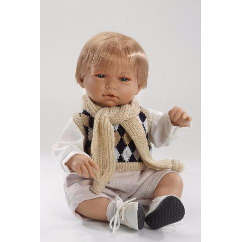 Realistická panenka chlapeček Samuel od firmy Guca - Kliknutím zobrazíte detail obrázku.