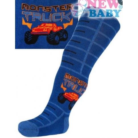 Bavlněné punčocháčky modré monster truck - Kliknutím zobrazíte detail obrázku.