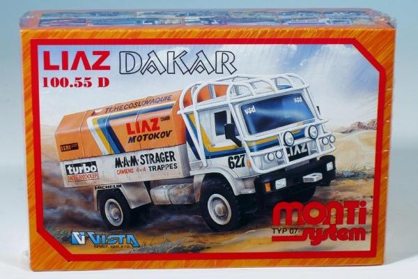 Stavebnice Monti 7 Rallye Dakar Liaz - Kliknutím zobrazíte detail obrázku.