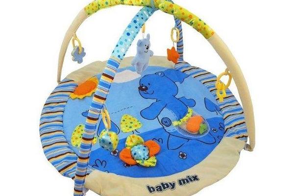 Hrací deka Baby Mix Medvídek - Kliknutím zobrazíte detail obrázku.