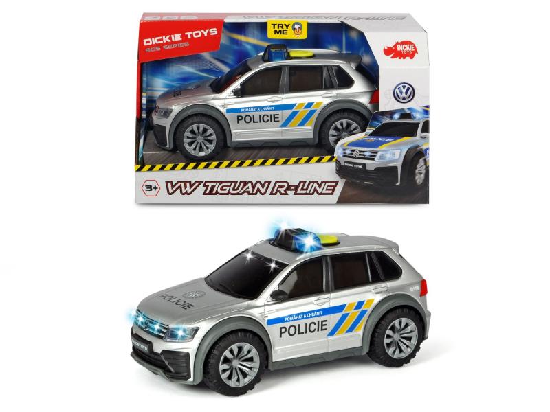 Policejn auto VW Tiguan R-Line, esk verze - Kliknutm zobrazte detail obrzku.